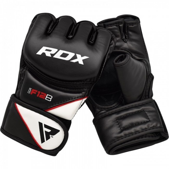 Рукавички ММА RDX Rex Leather Black S