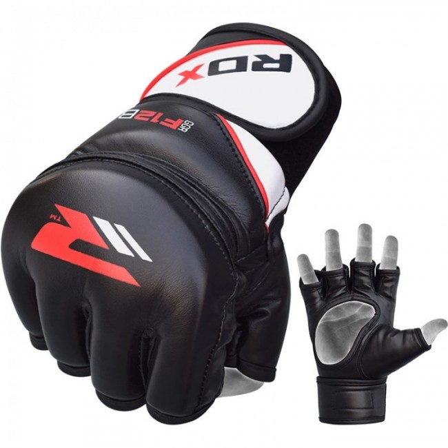 Перчатки ММА RDX Rex Leather Black XL