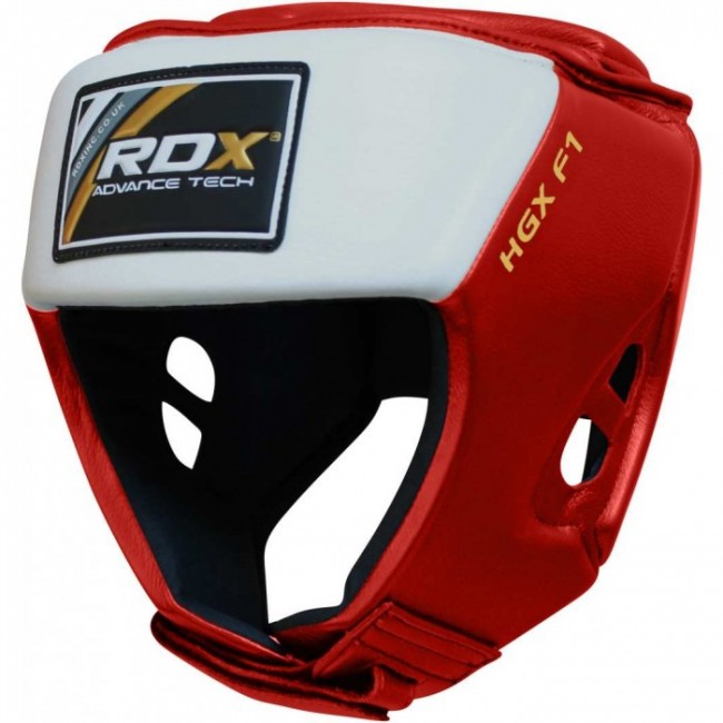 Боксерський шолом для змагань RDX Red L Боксерський шолом для змагань RDX Red L