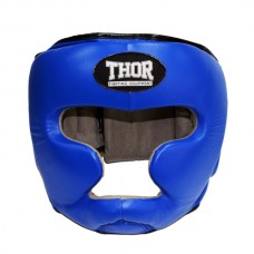Шлем боксерский THOR 705 (Leather) BLUE M