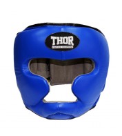 Шлем боксерский THOR 705 (Leather) BLUE S