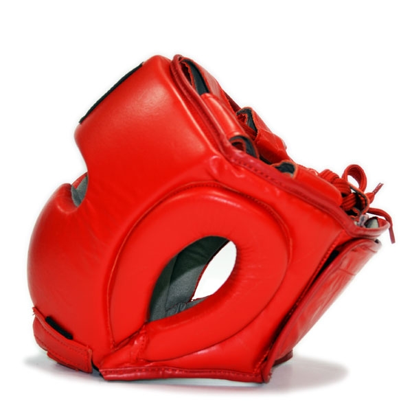 Шлем боксерский THOR 716 (Leather) RED L