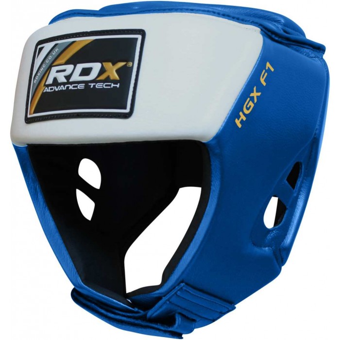 Боксерский шлем для соревнований RDX Blue L