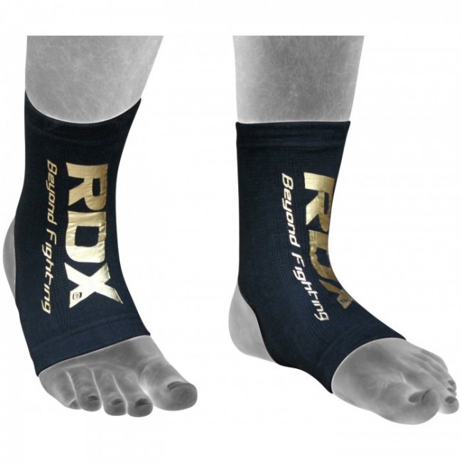 Защита голеностопа RDX Black New (2шт) M