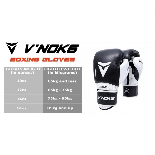 Боксерські рукавички V`Noks Aria White 12 ун.