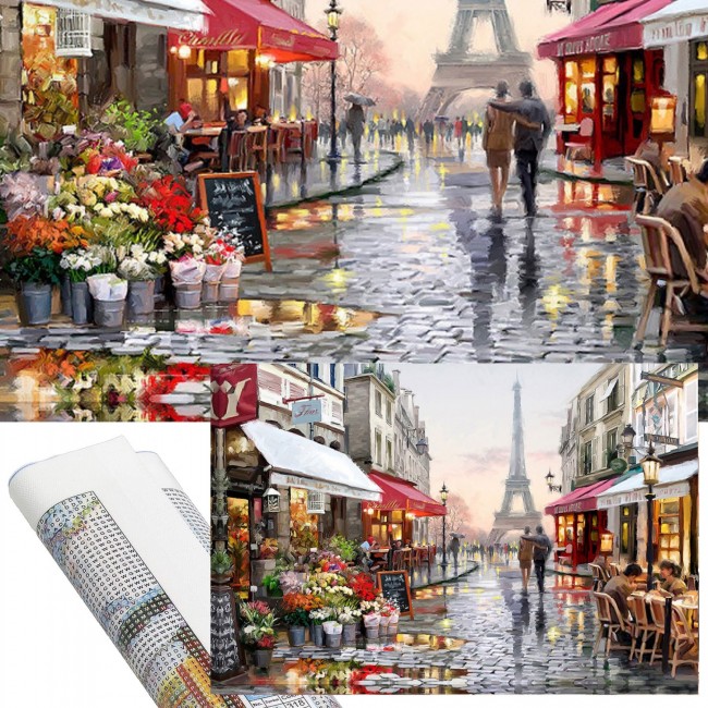 Набір алмазної мозаїки (вишивки) Springos 40 x 30 см DP0003