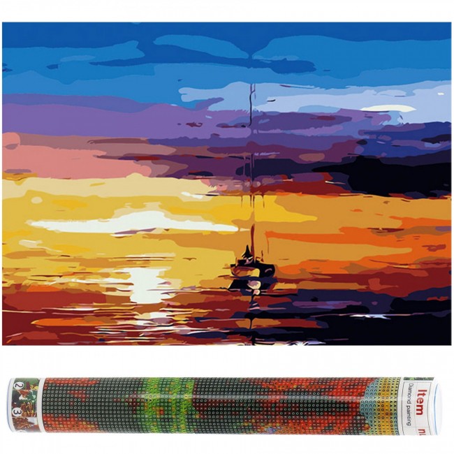Набор алмазной мозаики (вышивки) Springos 40 x 30 см DP0023