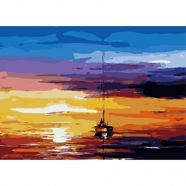 Набор алмазной мозаики (вышивки) Springos 40 x 30 см DP0023