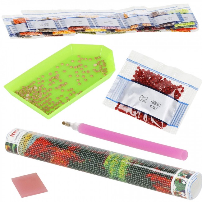 Набір алмазної мозаїки (вишивки) Springos 40 x 30 см DP0008