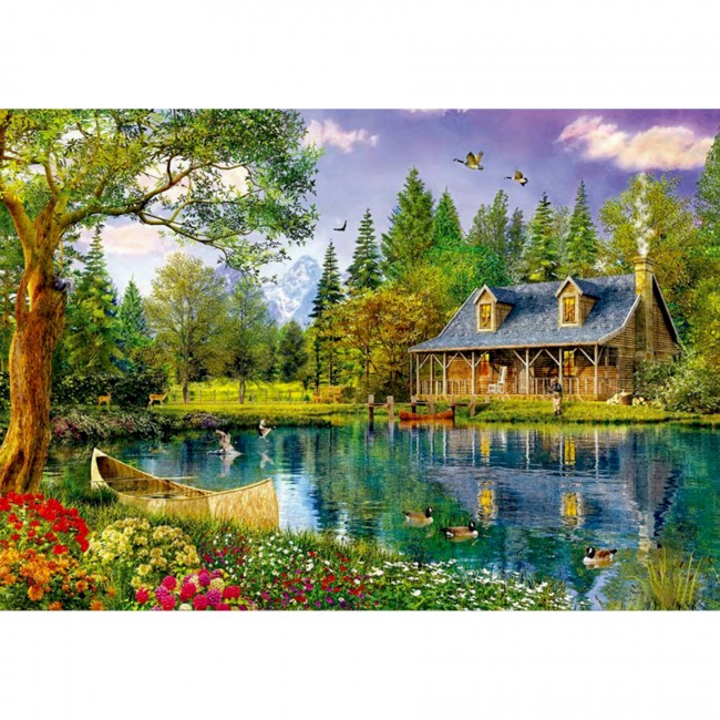 Набір алмазної мозаїки (вишивки) Springos 40 x 30 см DP0014