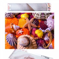 Набір алмазної мозаїки (вишивки) Cornix Art 40 x 30 см AY76