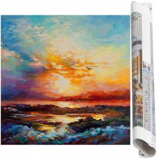 Набор алмазной мозаики (вышивки) Springos 40 x 30 см DP0032
