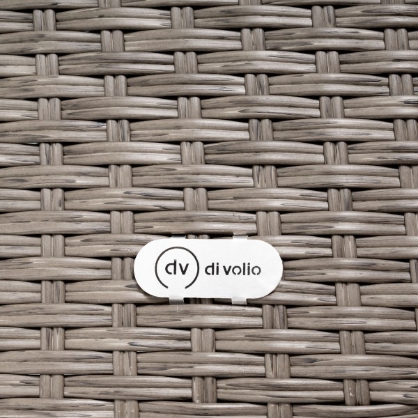 Набір садових меблів di Volio Firenze сірий / графітовий