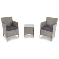 Садова меблі di Volio Siena сірий / графітовий