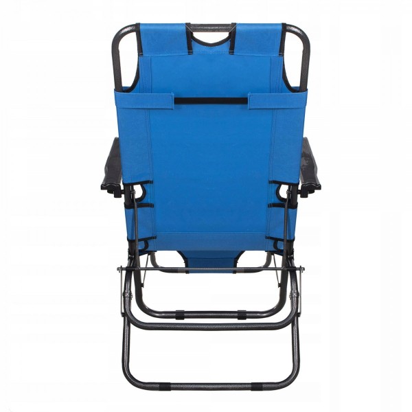 Шезлонг (кресло-лежак) для пляжа, террасы и сада Springos Zero Gravity GC0004