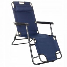 Шезлонг (кресло-лежак) для пляжа, террасы и сада Springos Zero Gravity GC0012