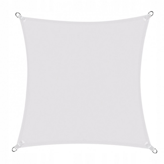 Тент-парус теневой для дома, сада и туризма Springos 3 x 3 м SN1029 Light Grey