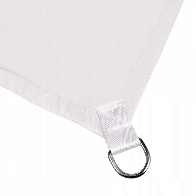 Тент-парус теневой для дома, сада и туризма Springos 3 x 3 м SN1029 Light Grey