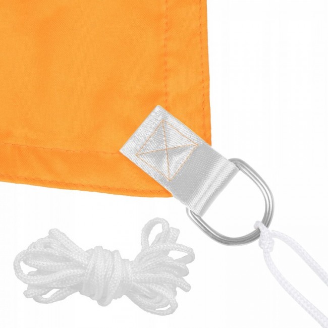 Тент-парус теневой для дома, сада и туризма Springos 3 x 3 x 3 м SN1019 Orange