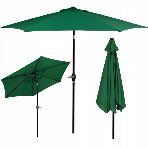 Зонт садовый стоячий (для террасы, пляжа) с наклоном Springos 250 см GU0014
