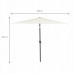Зонт садовий стоячий (для тераси, пляжу) з нахилом Springos 290 см GU0017
