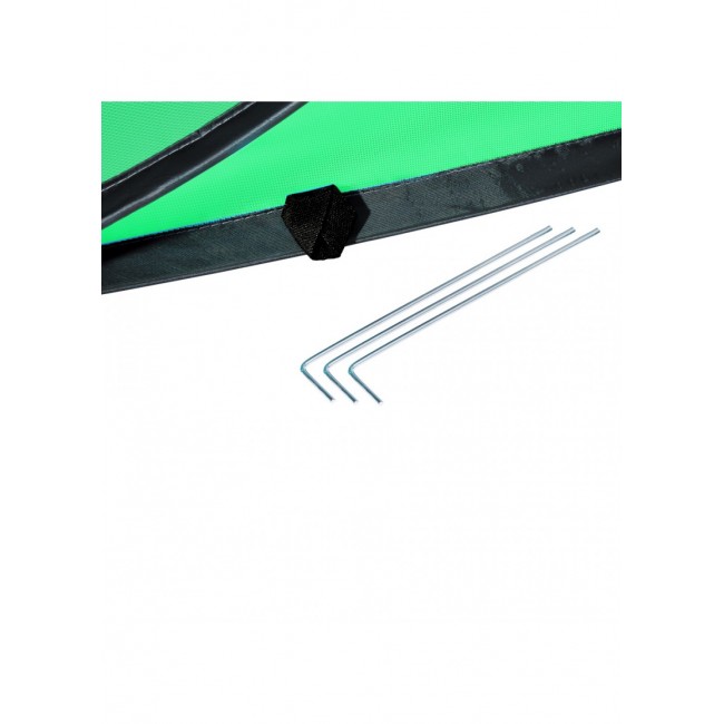 Пляжный тент 4FIZJO Pop Up 120 x 190 см Green/White (P-5907739312693)