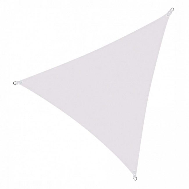 Тент-парус теневой для дома, сада и туризма Springos 5 x 5 x 5 м SN1014 Light Grey
