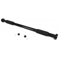 Турник в дверной проем раздвижной EasyFit 83-130 см Черный