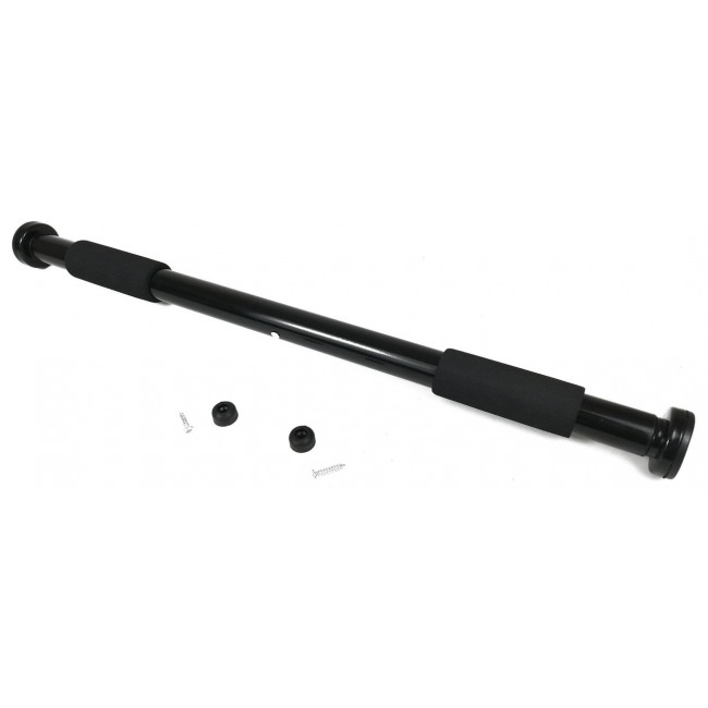 Раздвижной распорный турник EasyFit 83-130 см Черный Раздвижной распорный турник EasyFit 83-130 см Черный