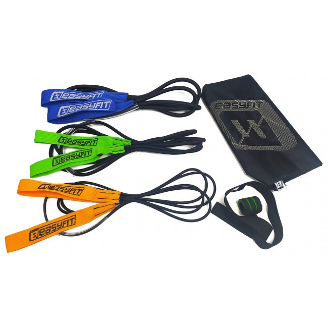 Резиновые петли-эспандер EasyFit 4-60 кг Резиновые петли-эспандер EasyFit 4-60 кг
