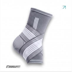 Бандаж для голеностопа EasyFit Flex с фиксирующим ремнем (L)