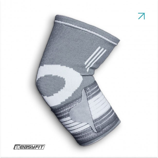 Бандаж налокотник EasyFit Flex с фиксирующим ремнем (М)