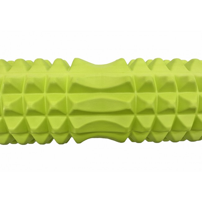 Массажный ролик EasyFit Grid Roller 33 см v.1.2 Салатовый