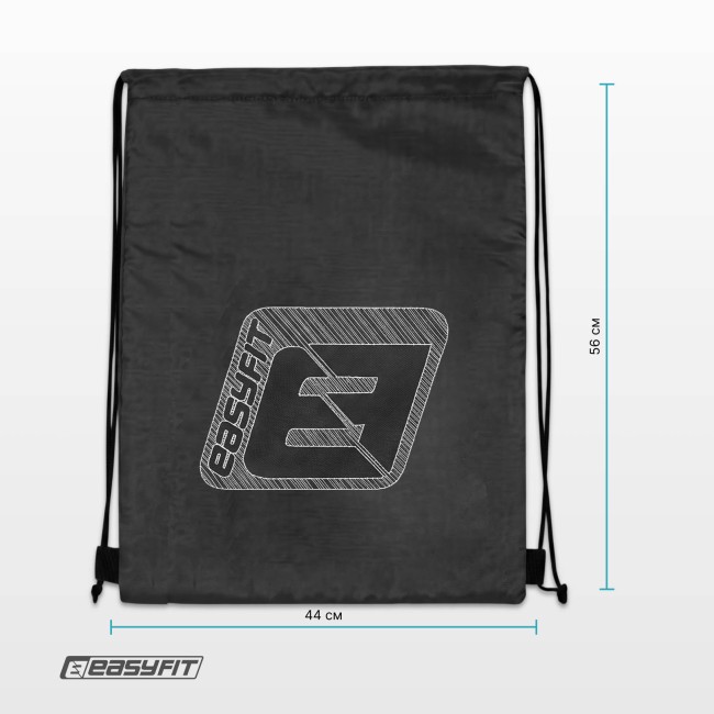 Спортивний рюкзак-мішок на зав'язках EasyFit 56х44 см