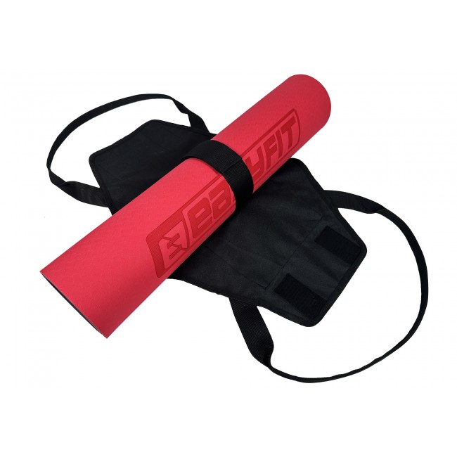 Сумка-переноска EasyFit для йога-коврика Черная