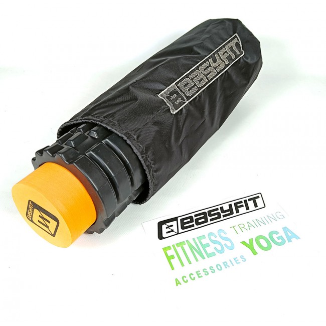 Масажний ролик EasyFit PRO Active 33 см подвійний Масажний ролик EasyFit PRO Active 33 см подвійний