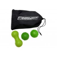 Набор для массажа и МФР EasyFit PVC Set-3 в сумочке