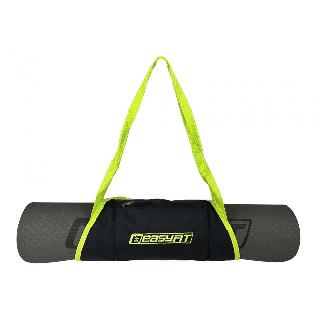 Сумка-переноска EasyFit для йога-коврика Салатовая