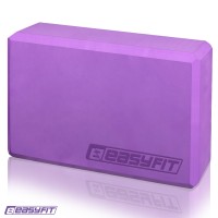 Блок для йоги EasyFit EVA Фиолетовый