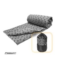 Полотенце для йоги из микрофибры EasyFit Yoga Mat Towel (Серый)