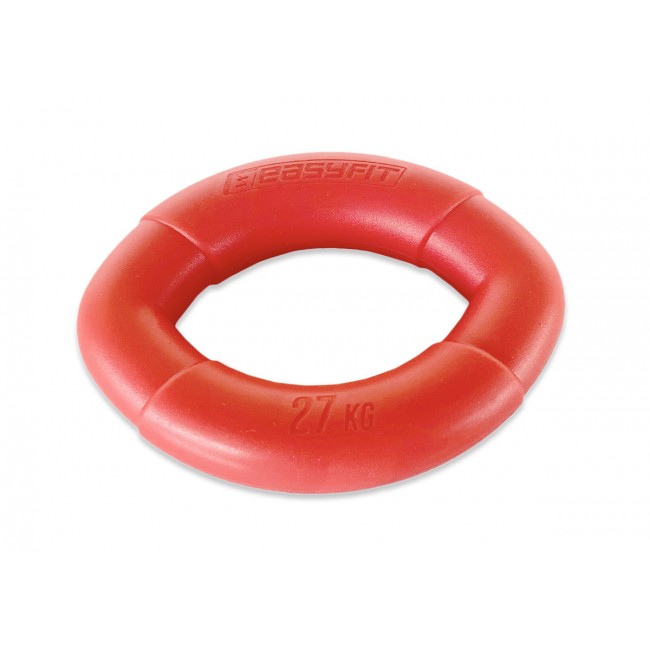Эспандер кистевой кольцо EasyFit Elliptic 27 кг красный Эспандер кистевой кольцо EasyFit Elliptic 27 кг красный