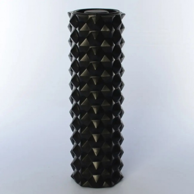 Массажный ролик EasyFit Triangle 45 см черный Массажный ролик EasyFit Triangle 45 см черный