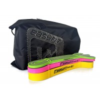 Набор двухслойных резинок для подтягиваний EasyFit Premium 2-32 кг (3 шт)