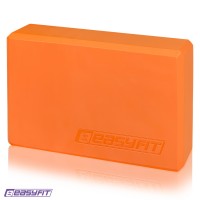 Блок для йоги EasyFit EVA Оранжевый