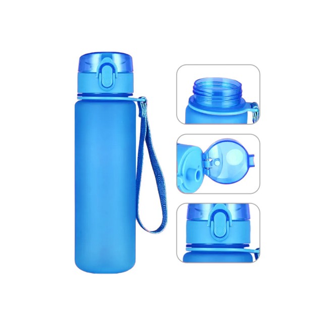 Бутылка для воды EasyFit AquaFlow 600 мл (синяя)