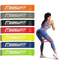 Резинки для фітнесу EasyFit набір з 7 штук 2,5-30 кг