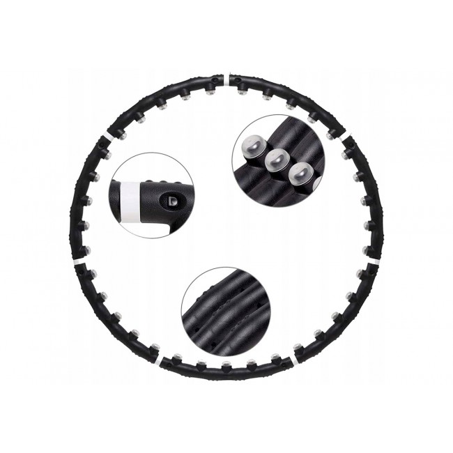 Хулахуп масажний EasyFit Loadstone обруч для талії