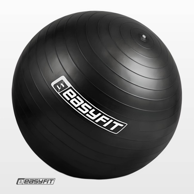 Мяч для фитнеса EasyFit BalanceBall 75 см черный