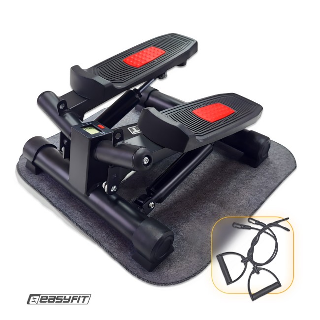 Степерь поворотная EasyFit Pace-В с эспандерами