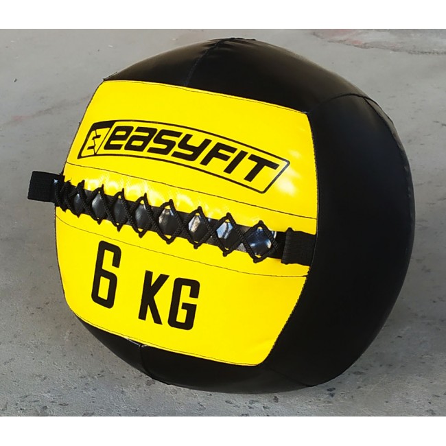 Медичний м'яч EasyFit Wall Ball (медбол, волболл) 6 кг Медичний м'яч EasyFit Wall Ball (медбол, волболл) 6 кг
